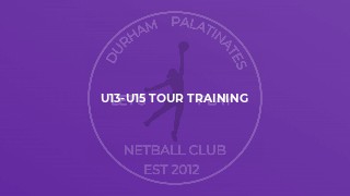 U13-U15 Tour Training