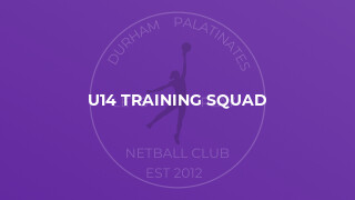 U14 Training Squad