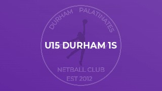 U15 Durham 1s