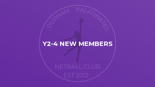 Y2-4 New Members