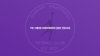 Y9+ New Members (no team)