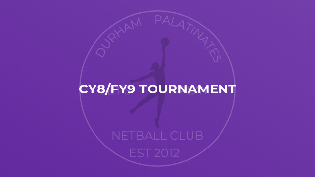 CY8/FY9 Tournament