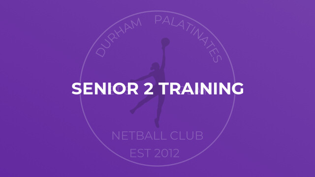 Senior 2 Training