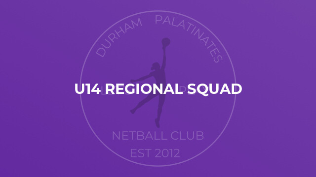 U14 Regional Squad