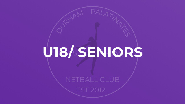 U18/ Seniors