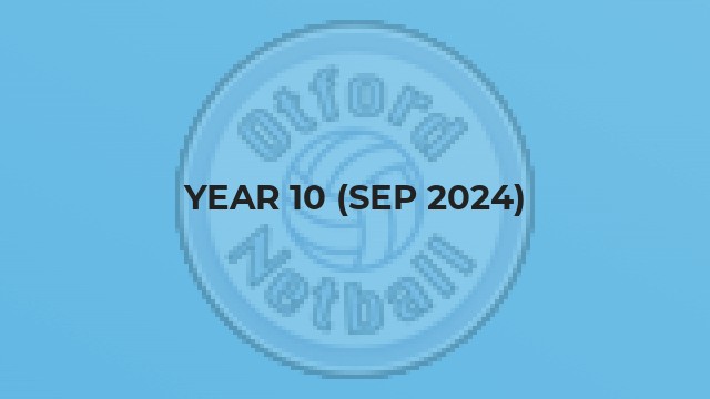 Year 10 (Sep 2024)