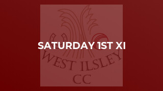 Saturday 1st XI