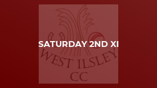 Saturday 2nd XI