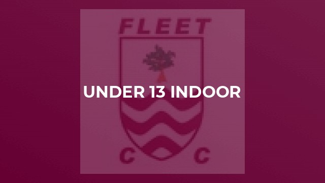 Under 13 Indoor