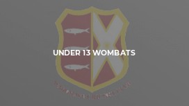 Under 13 Wombats
