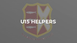 U15 Helpers