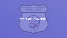 U10 TIGERS - PAUL MANN
