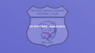U11 PANTHERS - Rob Gooch