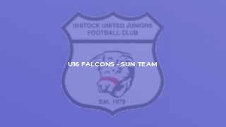 U16 FALCONS - SUN TEAM