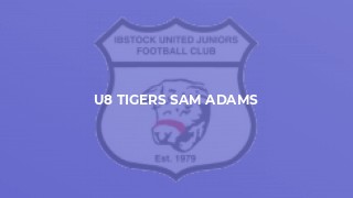 U8 TIGERS Sam Adams
