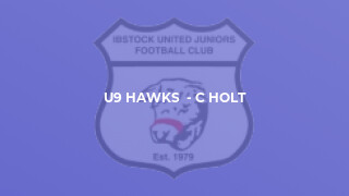 U9 HAWKS  - C HOLT