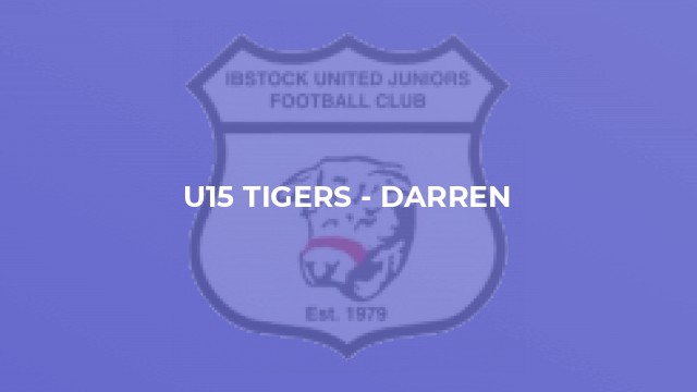 U15 TIGERS - DARREN