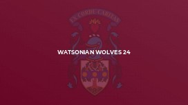 Watsonian Wolves 24