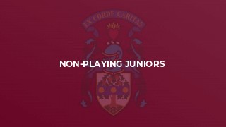 Non-Playing Juniors