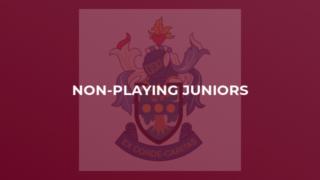 Non-Playing Juniors