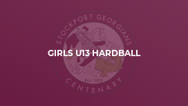 Girls U13 Hardball