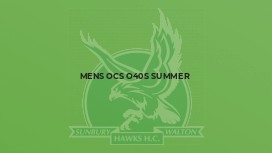 Mens OCs O40s summer