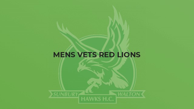 Mens Vets Red Lions
