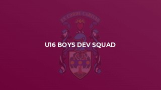 U16 Boys Dev Squad