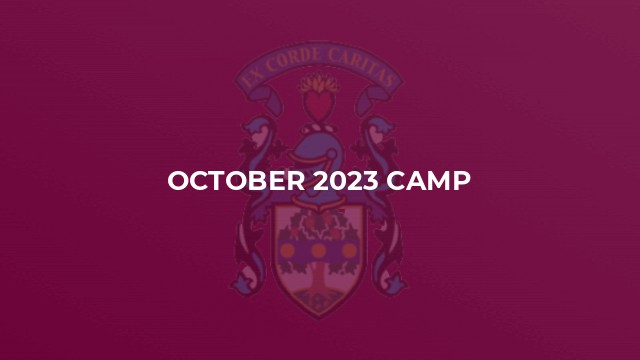 October 2023 Camp