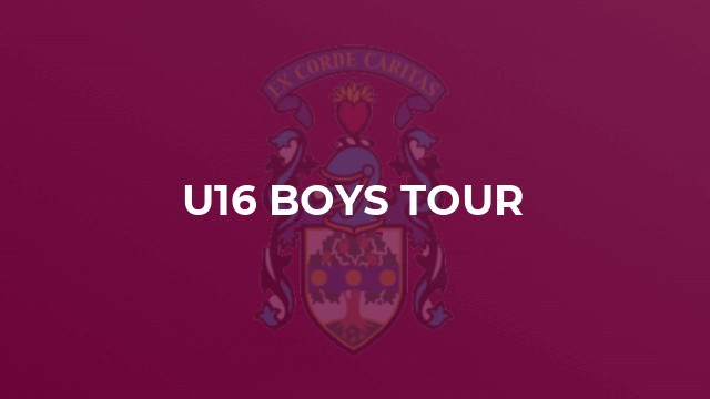 U16 Boys Tour