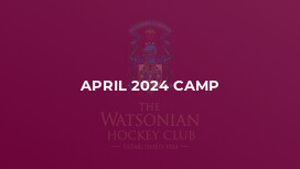 April 2024 Camp