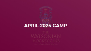 April 2025 Camp