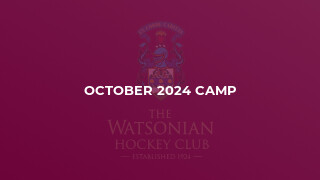 October 2024 Camp