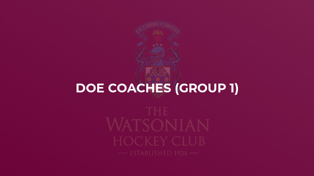 DoE Coaches (Group 1)