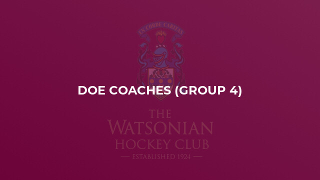 DoE Coaches (Group 4)