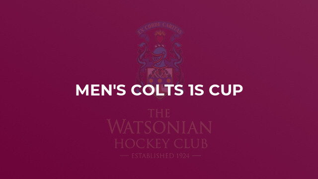 Men's Colts 1s Cup