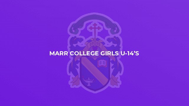 Marr College Girls U-14’s