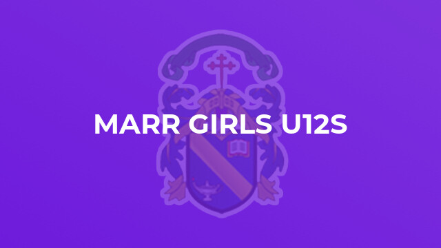 Marr Girls U12s