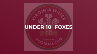 Under 10  Foxes