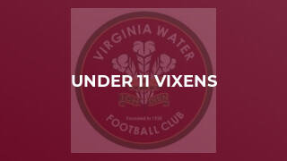 Under 11 Vixens