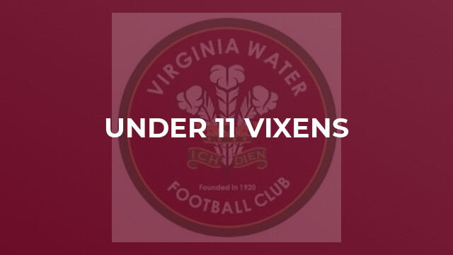 Under 11 Vixens