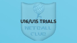 U16/U15 Trials