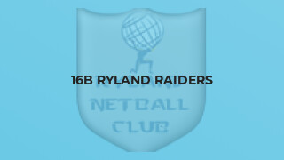 16B Ryland Raiders