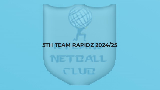 5th Team Rapidz 2024/25