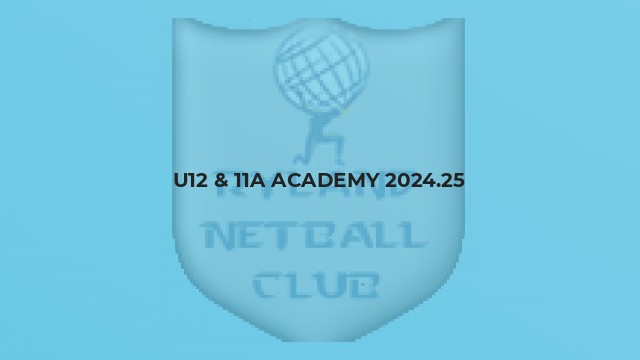 U12 & 11A Academy 2024.25