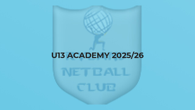 U13 Academy 2025/26