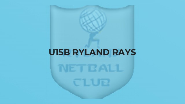 U15B Ryland Rays