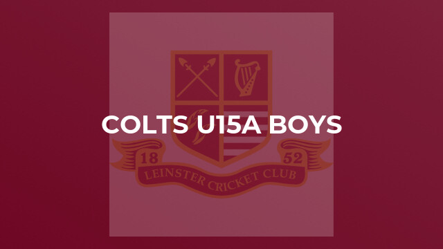 Colts U15A Boys