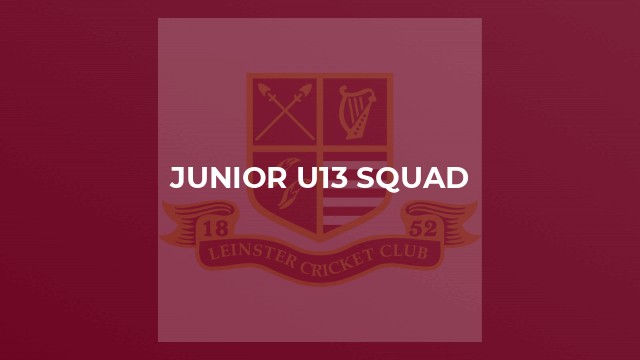 Junior U13 Squad