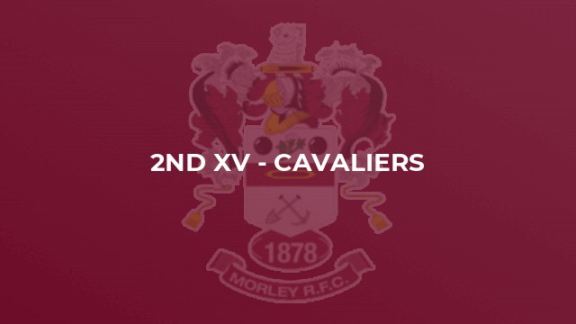 2nd XV - Cavaliers